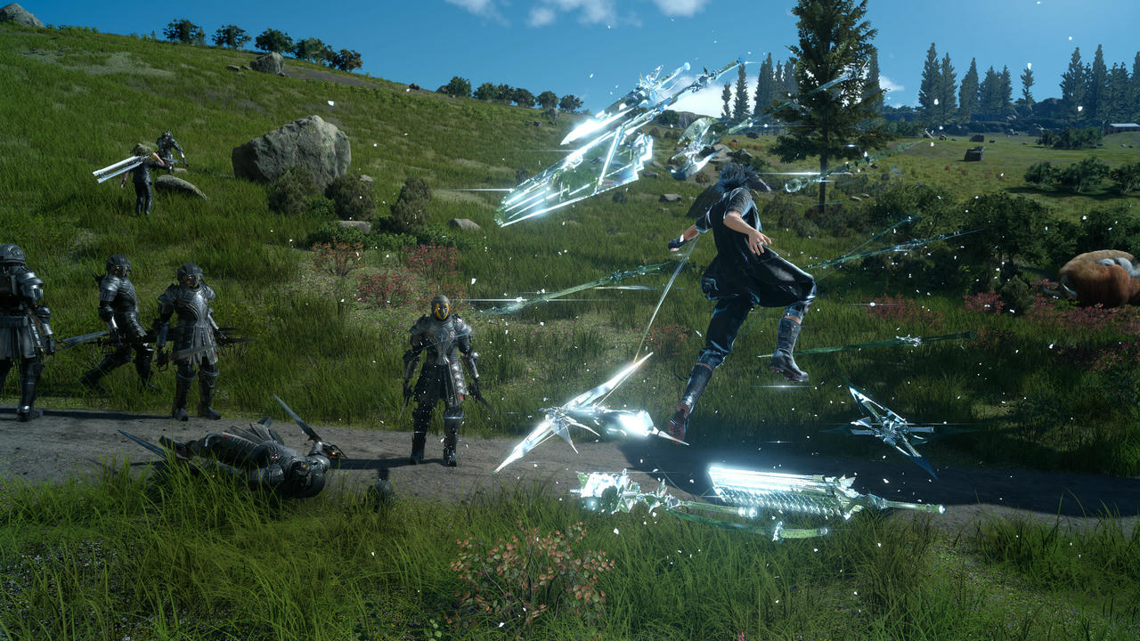 【B6051】最终幻想15：终极版 Final Fantasy XV Windows Edition V20230424+预购特典DLC+全DLC+修改器+人物模型 免安装中文版[91.2GB]